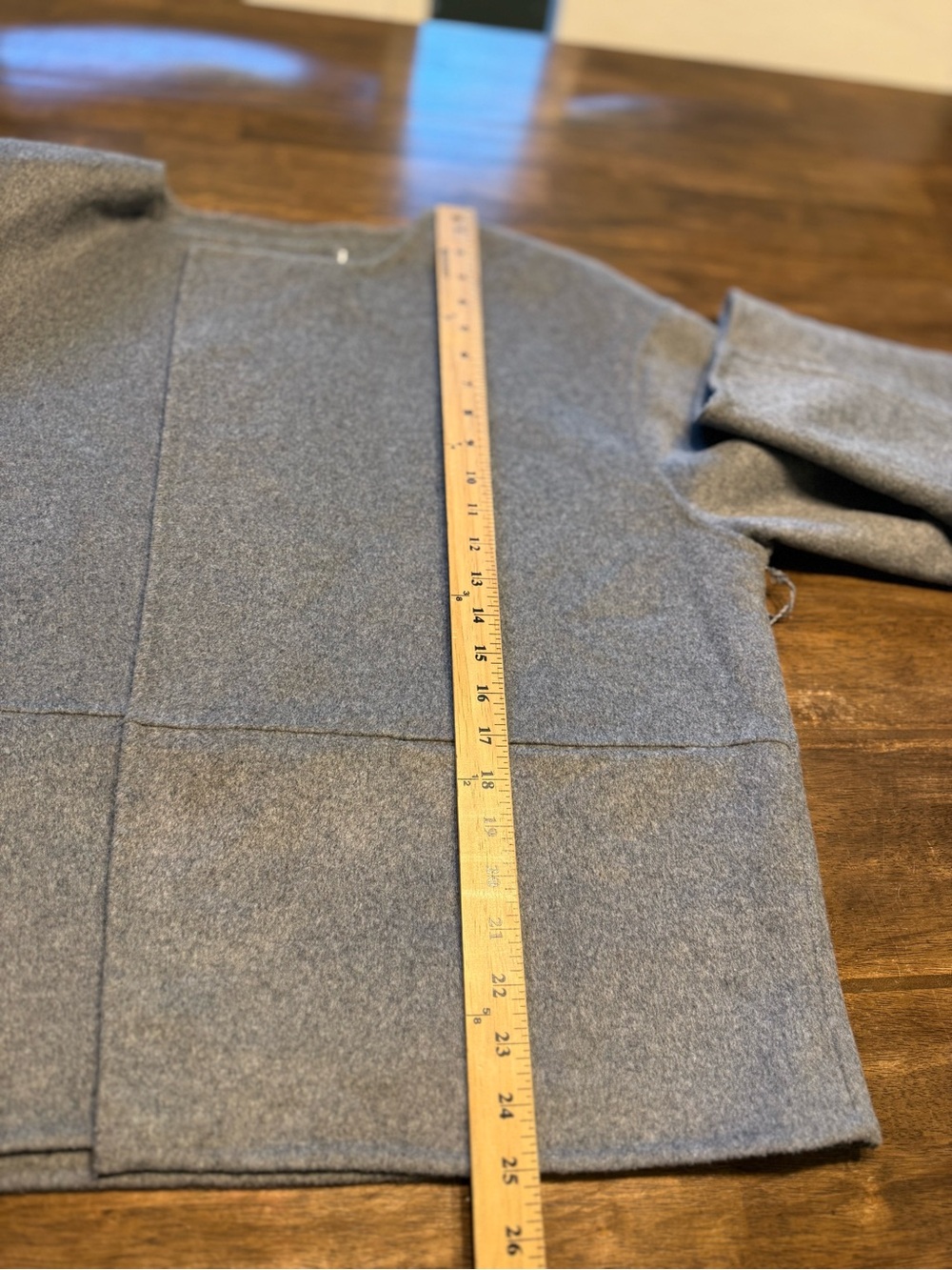 Liz Claiborne Womens Heather Grey Wool Blend Open Front Jacket New SZ XL Winter - Picture 9 of 9